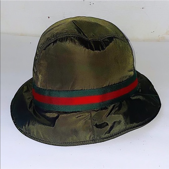 Authentic Vintage Gucci Tom Ford Nylon Web Bucket Hat - Picture 3 of 7